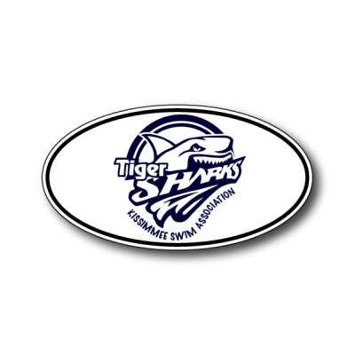 KISSIMMEE SWIM - Oval Sticker Thumbnail